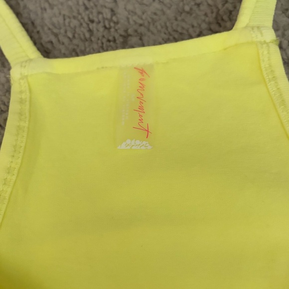 NWT! Free People HOT SHOT ROMPER in Sour Citrus (Size S) - Picture 2 of 5